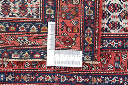 Authentic Antique Persian Farahan Rug | Hand-Knotted 200x120cm