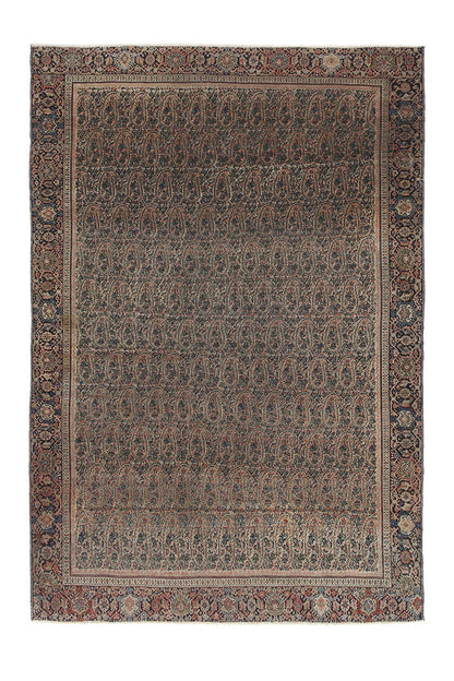 Authentic Antique Persian Farahan Rug | Hand-Knotted 198x124cm