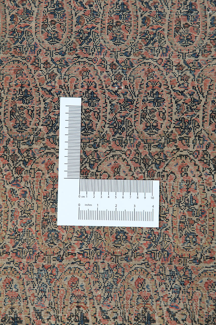 Authentic Antique Persian Farahan Rug | Hand-Knotted 198x124cm