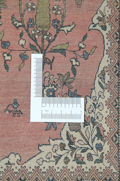 Authentic Antique Persian Farahan Rug | Hand-Knotted 194x127cm