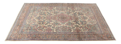 Tappeto Kerman Antico Persiano Autentico | Annodato a Mano 401x271cm - CarpetLiving