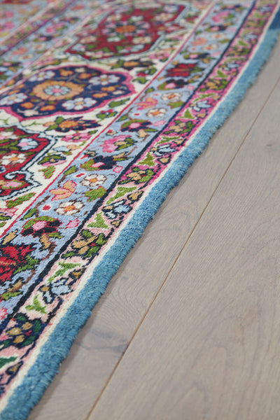 Tappeto Kerman Antico Persiano Autentico | Annodato a Mano 403x288cm - CarpetLiving