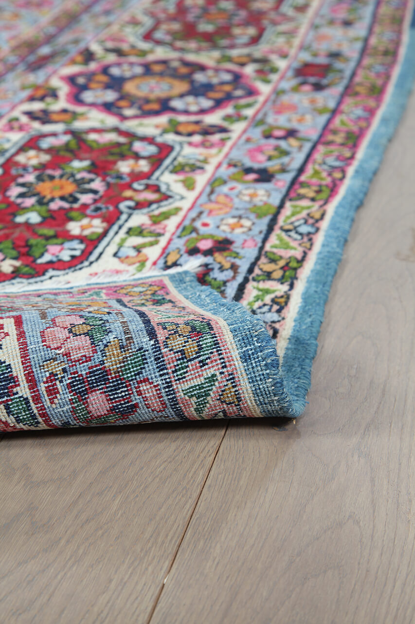 Tappeto Kerman Antico Persiano Autentico | Annodato a Mano 403x288cm