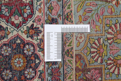 Tappeto Kerman Antico Persiano Autentico | Annodato a Mano 403x288cm - CarpetLiving