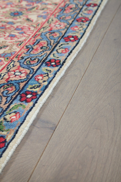 Tappeto Kerman Antico Persiano Autentico | Annodato a Mano 397x291cm - CarpetLiving