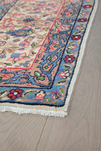 Tappeto Kerman Antico Persiano Autentico | Annodato a Mano 397x291cm - CarpetLiving