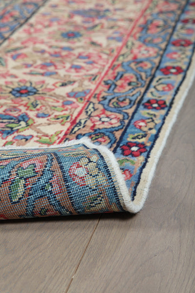 Tappeto Kerman Antico Persiano Autentico | Annodato a Mano 397x291cm - CarpetLiving