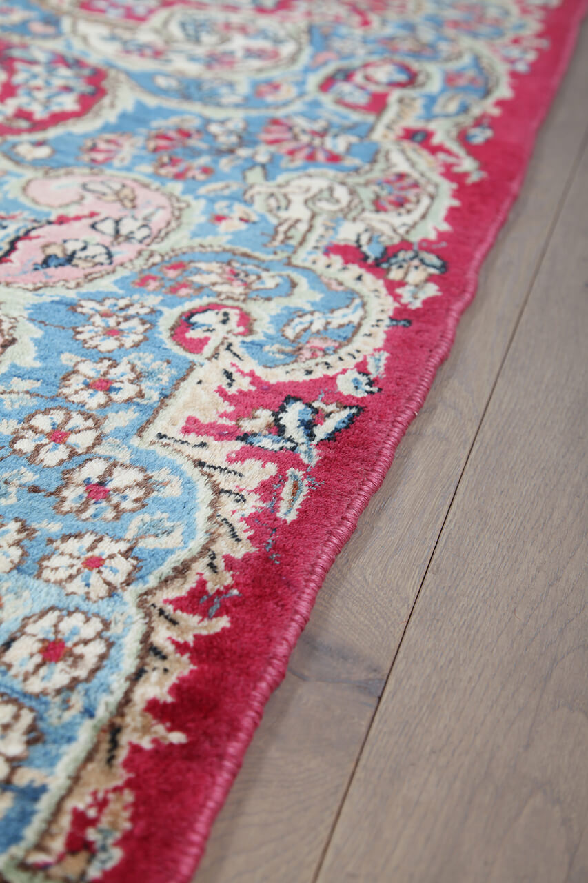 Tappeto Kerman Antico Persiano Autentico | Annodato a Mano 436x299cm