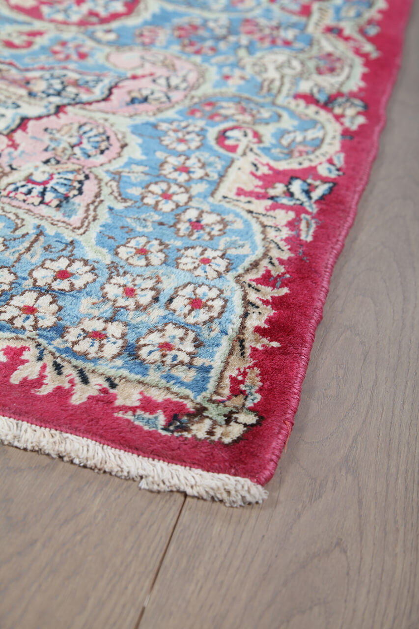 Tappeto Kerman Antico Persiano Autentico | Annodato a Mano 436x299cm