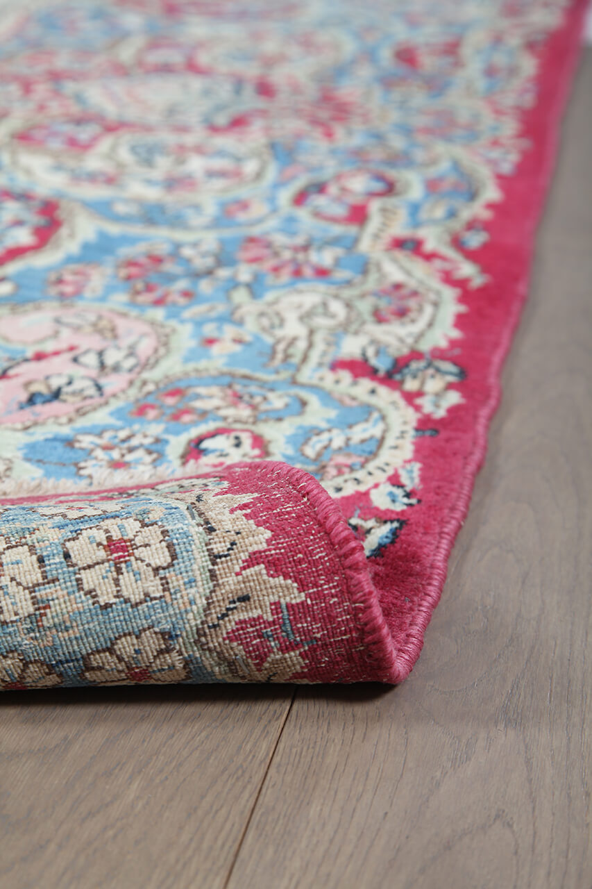 Tappeto Kerman Antico Persiano Autentico | Annodato a Mano 436x299cm