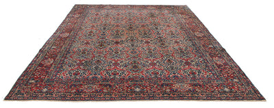 Tappeto Kerman Antico Persiano Autentico | Annodato a Mano 367x272cm - CarpetLiving