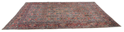 Tappeto Kerman Antico Persiano Autentico | Annodato a Mano 367x272cm - CarpetLiving