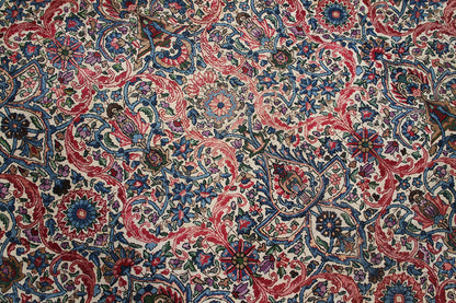 Tappeto Kerman Antico Persiano Autentico | Annodato a Mano 367x272cm