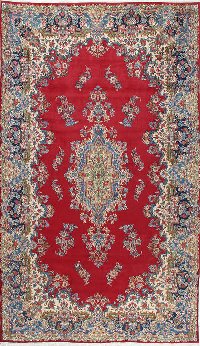 Tappeto Kerman Antico Persiano Autentico | Annodato a Mano 511x301cm - CarpetLiving