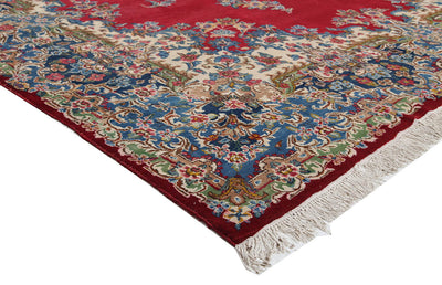 Tappeto Kerman Antico Persiano Autentico | Annodato a Mano 511x301cm - CarpetLiving