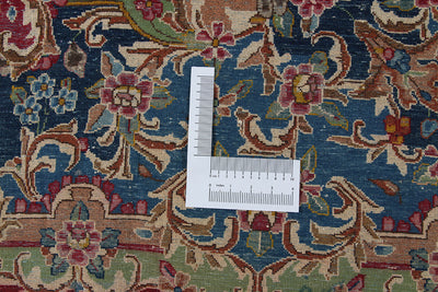 Tappeto Kerman Antico Persiano Autentico | Annodato a Mano 511x301cm - CarpetLiving