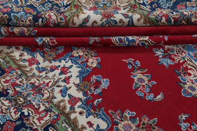 Tappeto Kerman Antico Persiano Autentico | Annodato a Mano 511x301cm - CarpetLiving