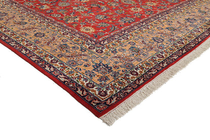 Tappeto Isfahan Antico Persiano Autentico | Annodato a Mano 485x307cm