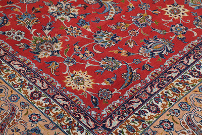 Authentic Antique Persian Isfahan Rug | Hand-Knotted 485x307cm