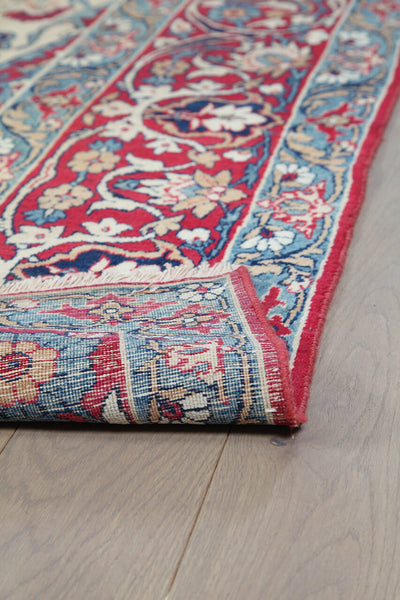 Authentic Antique Persian Isfahan Rug | Hand-Knotted 389x273cm