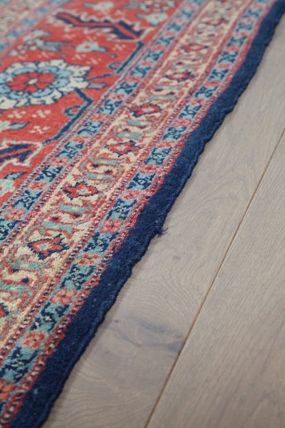 Authentic Antique Persian Farahan Rug | Hand-Knotted 371x301cm