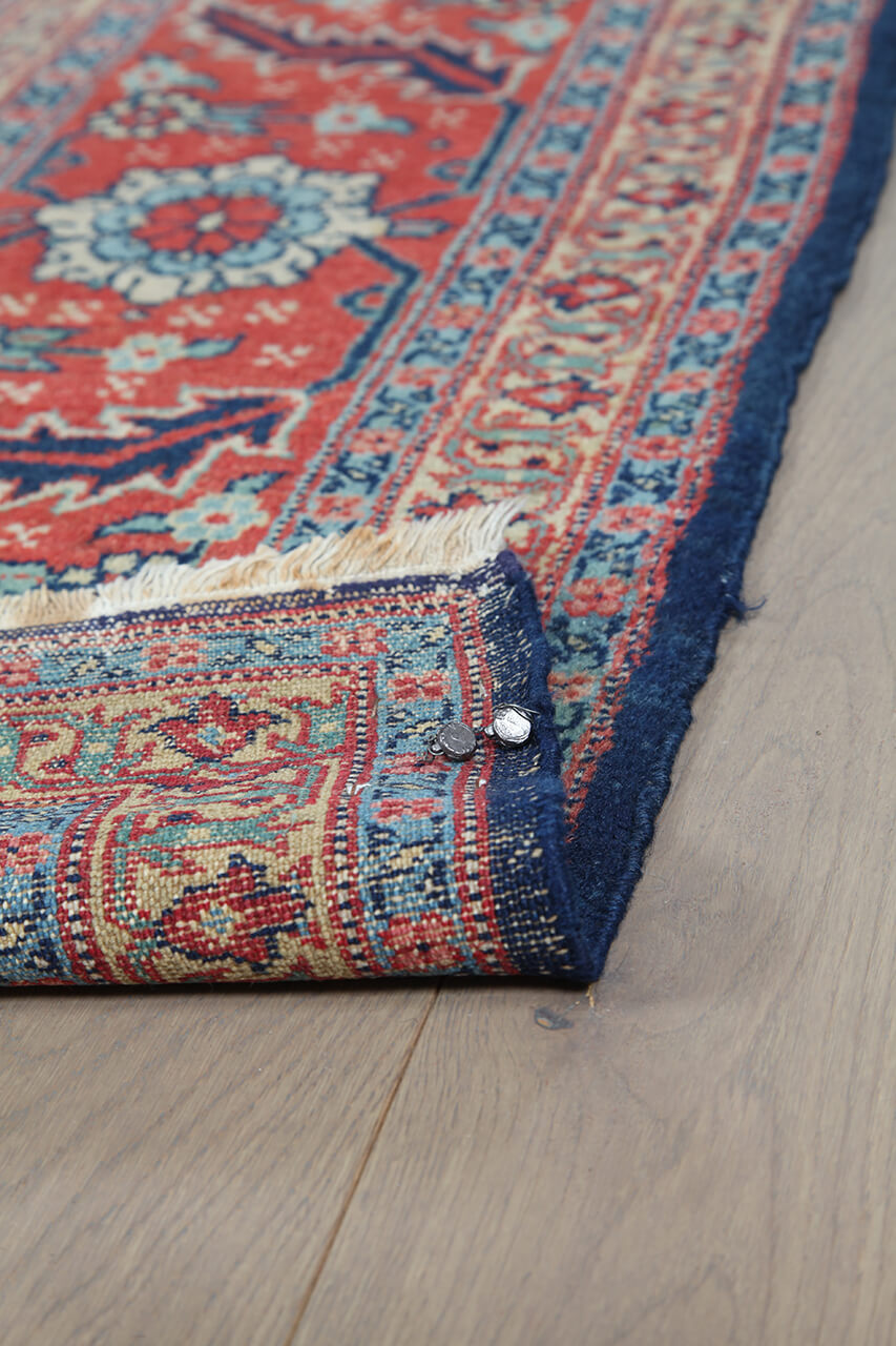 Authentic Antique Persian Farahan Rug | Hand-Knotted 371x301cm