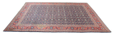 Tappeto Farahan Antico Persiano Autentico | Annodato a Mano 371x301cm