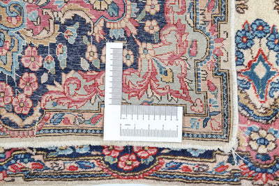 Tappeto Kerman Antico Persiano Autentico | Annodato a Mano 227x114cm - CarpetLiving