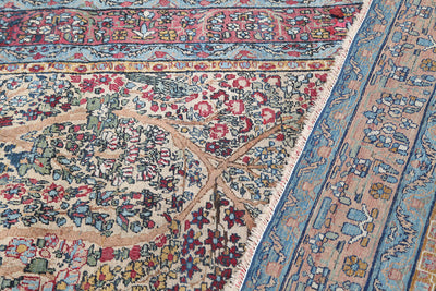 Tappeto Kerman Antico Persiano Autentico | Annodato a Mano 199x145cm - CarpetLiving