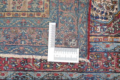 Tappeto Kerman Antico Persiano Autentico | Annodato a Mano 199x145cm - CarpetLiving