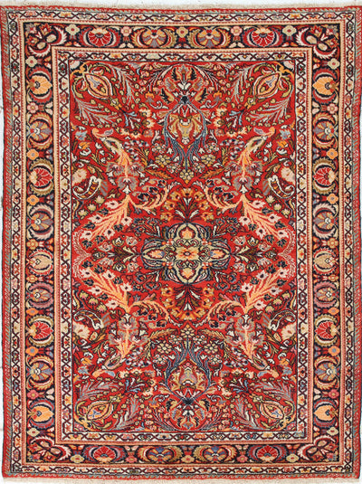 Tappeto Lillian Antico Persiano Autentico | Annodato a Mano 197x143cm - CarpetLiving