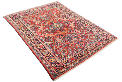 Tappeto Lillian Antico Persiano Autentico | Annodato a Mano 197x143cm