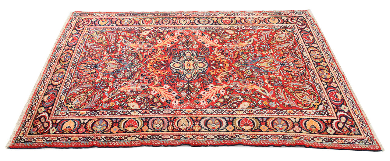 Tappeto Lillian Antico Persiano Autentico | Annodato a Mano 197x143cm