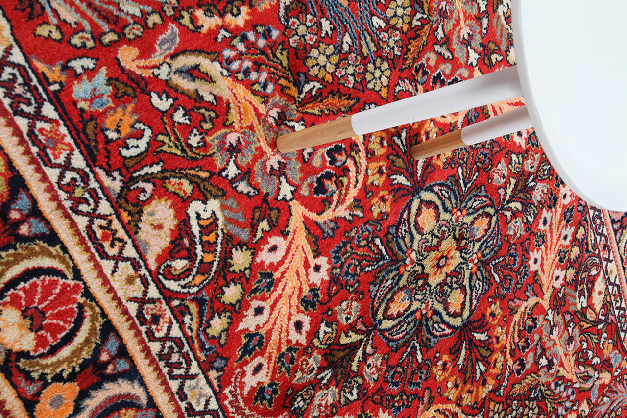 Tappeto Lillian Antico Persiano Autentico | Annodato a Mano 197x143cm