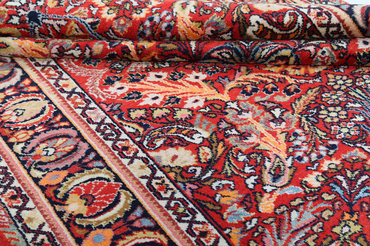 Tappeto Lillian Antico Persiano Autentico | Annodato a Mano 197x143cm