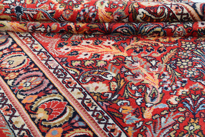 Tappeto Lillian Antico Persiano Autentico | Annodato a Mano 197x143cm - CarpetLiving
