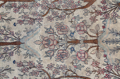 Authentic Antique Persian Isfahan Rug | Hand-Knotted 201x131cm