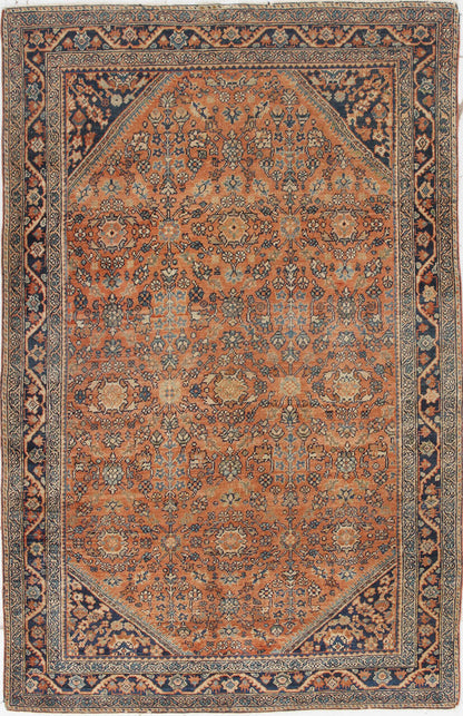 Tappeto Lillian Antico Persiano Autentico | Annodato a Mano 188x125cm