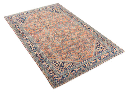 Tappeto Lillian Antico Persiano Autentico | Annodato a Mano 188x125cm