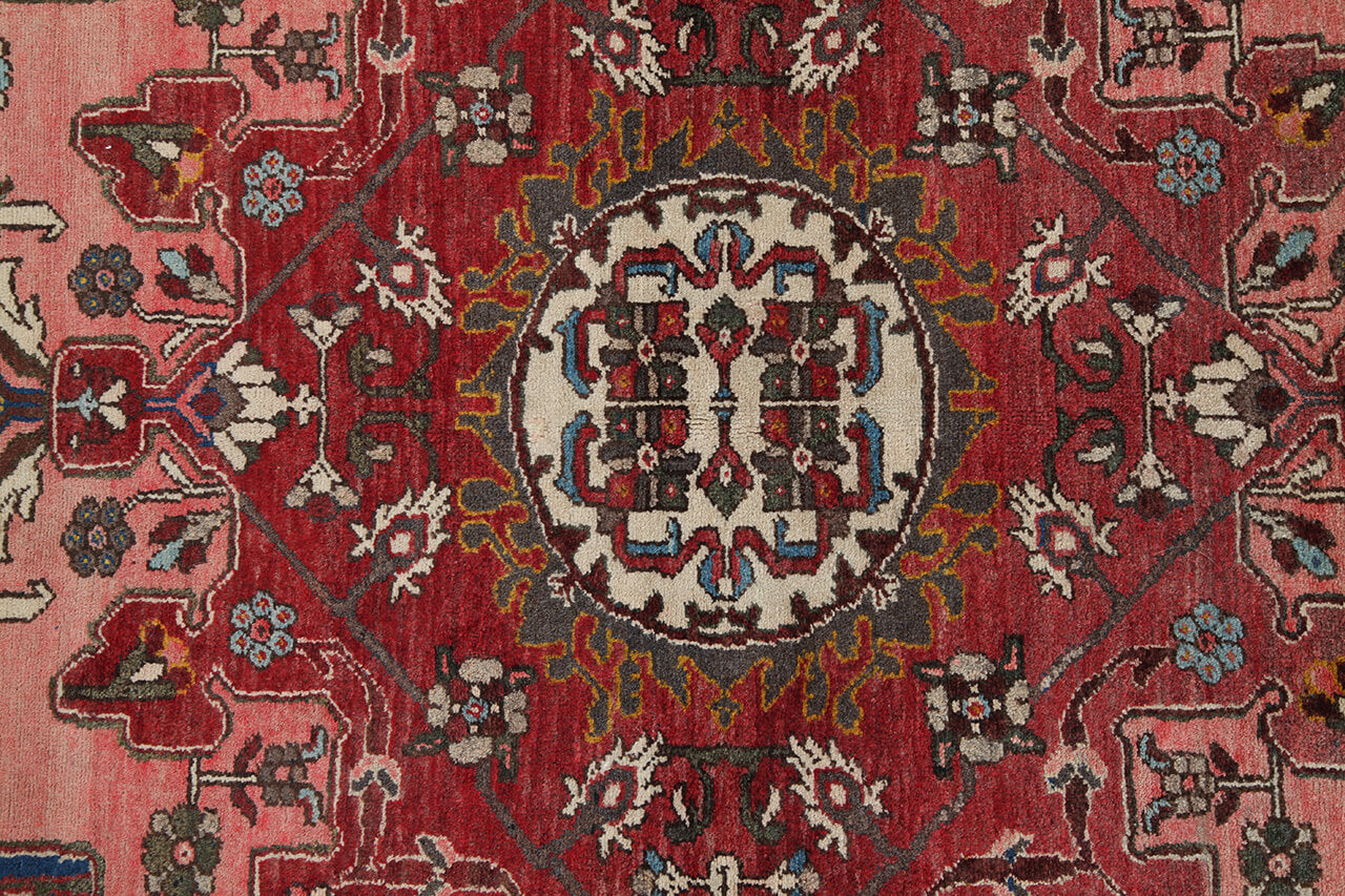Authentic Antique Persian Malayer Rug | Hand-Knotted 191x134cm
