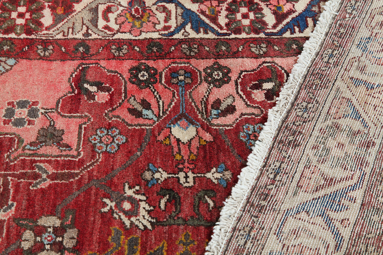 Authentic Antique Persian Malayer Rug | Hand-Knotted 191x134cm