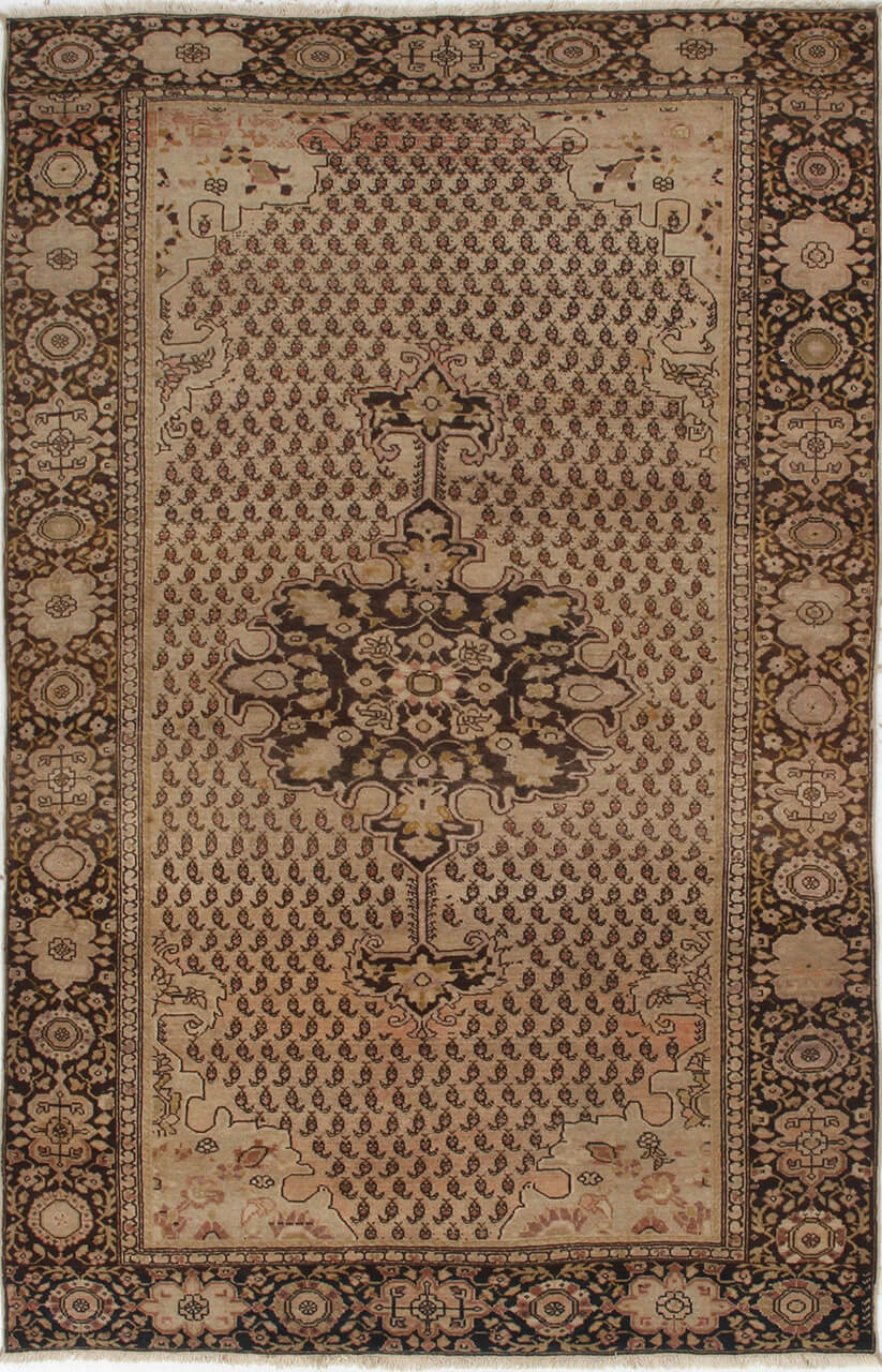 Authentic Antique Persian Farahan Rug | Hand-Knotted 191x119cm