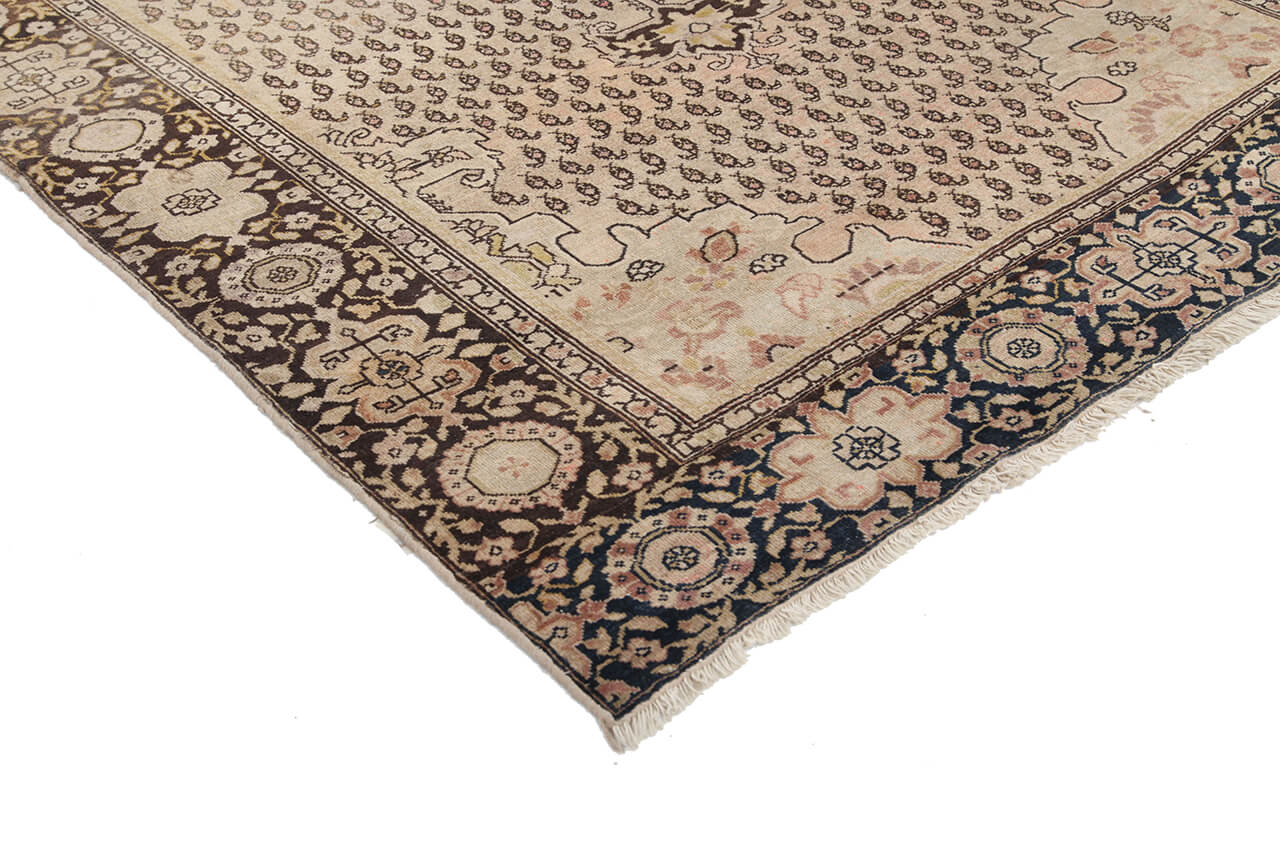 Authentic Antique Persian Farahan Rug | Hand-Knotted 191x119cm