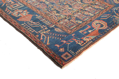 Authentic Antique Persian Malayer Rug | Hand-Knotted 198x116cm