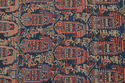 Authentic Antique Persian Malayer Rug | Hand-Knotted 198x116cm