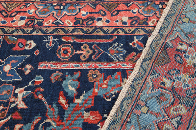 Tappeto Mahal Antico Persiano Autentico | Annodato a Mano 210x132cm - CarpetLiving