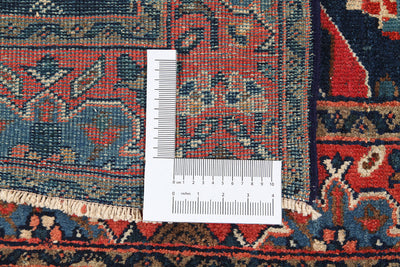 Tappeto Mahal Antico Persiano Autentico | Annodato a Mano 210x132cm - CarpetLiving