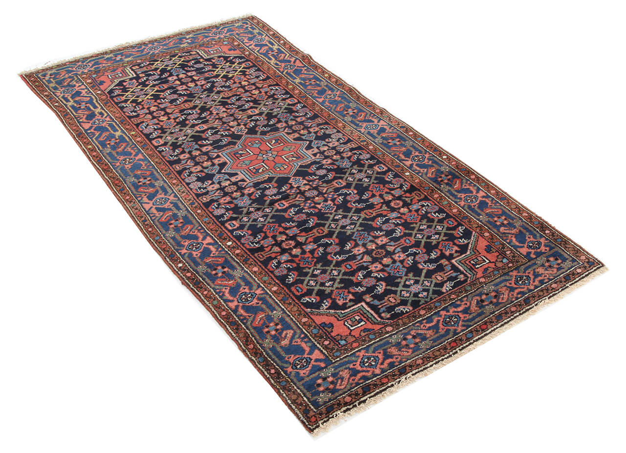 Authentic Antique Persian Lillian Rug | Hand-Knotted 205x103cm