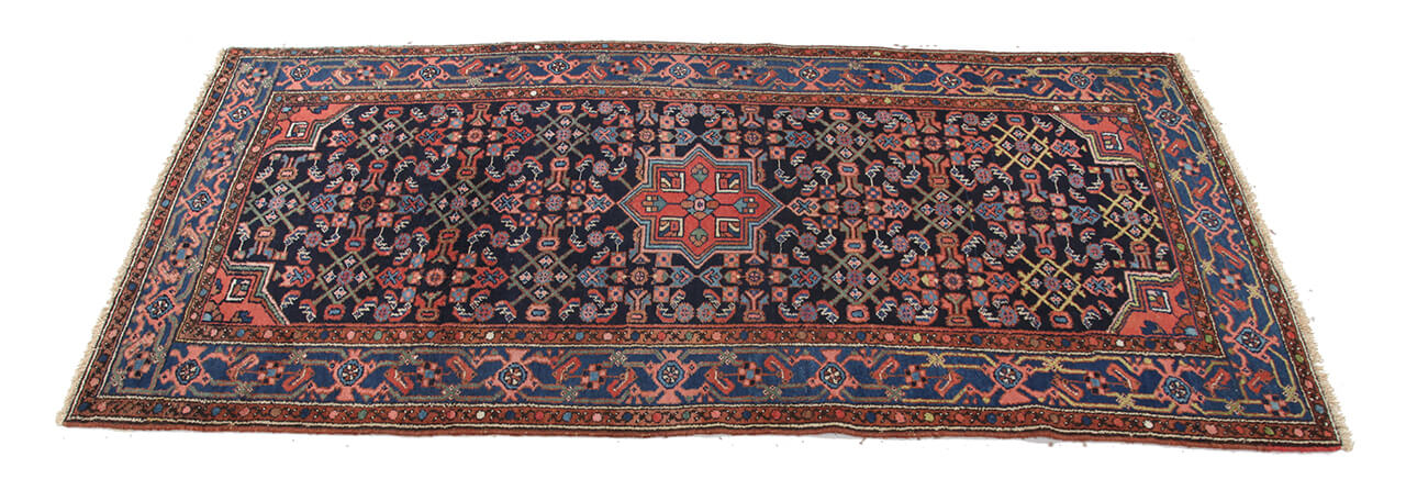 Authentic Antique Persian Lillian Rug | Hand-Knotted 205x103cm