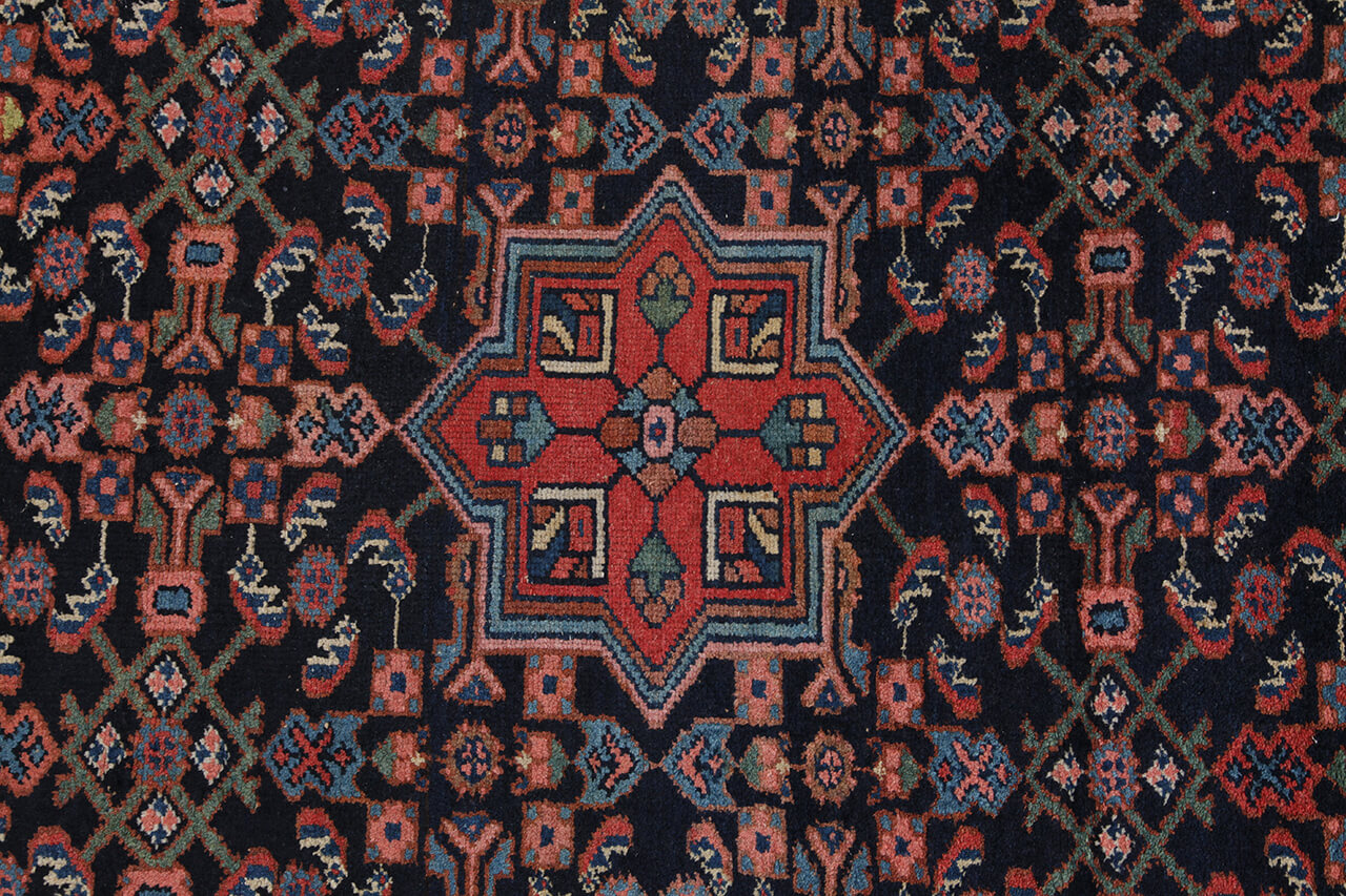 Authentic Antique Persian Lillian Rug | Hand-Knotted 205x103cm